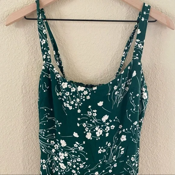 Reformation green floral mini dress - Picture 8 of 8
